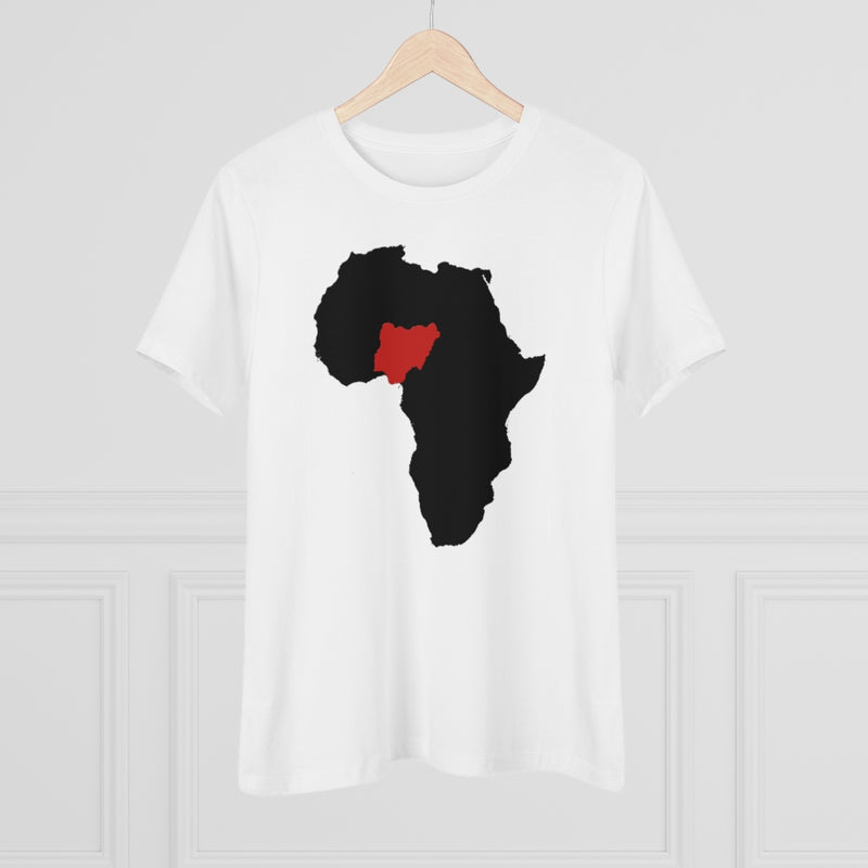 Women's Map of Africa Tee