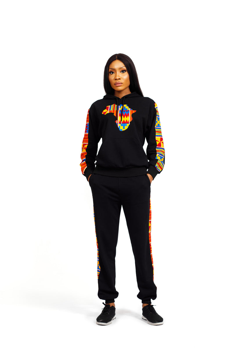 AFRICAN MAP PENDA SWEATSHIRT SET