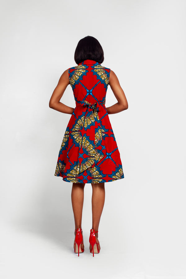 African Print Tamina Dress