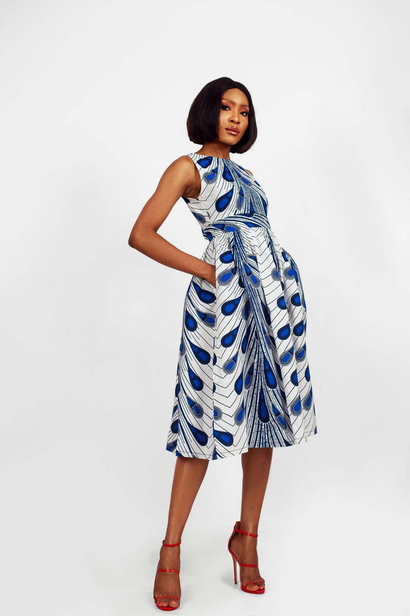 African Print Wina Dress