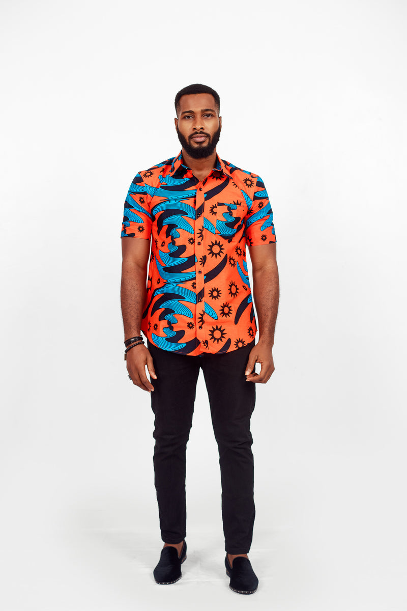 AFRICAN FARI SHORT SLEEVE SHIRT