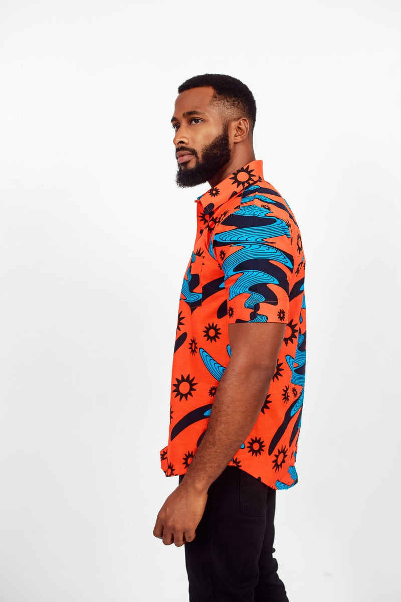 AFRICAN FARI SHORT SLEEVE SHIRT