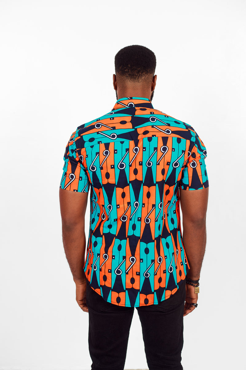 AFRICAN YONAS SHORT SLEEVE SHIRT