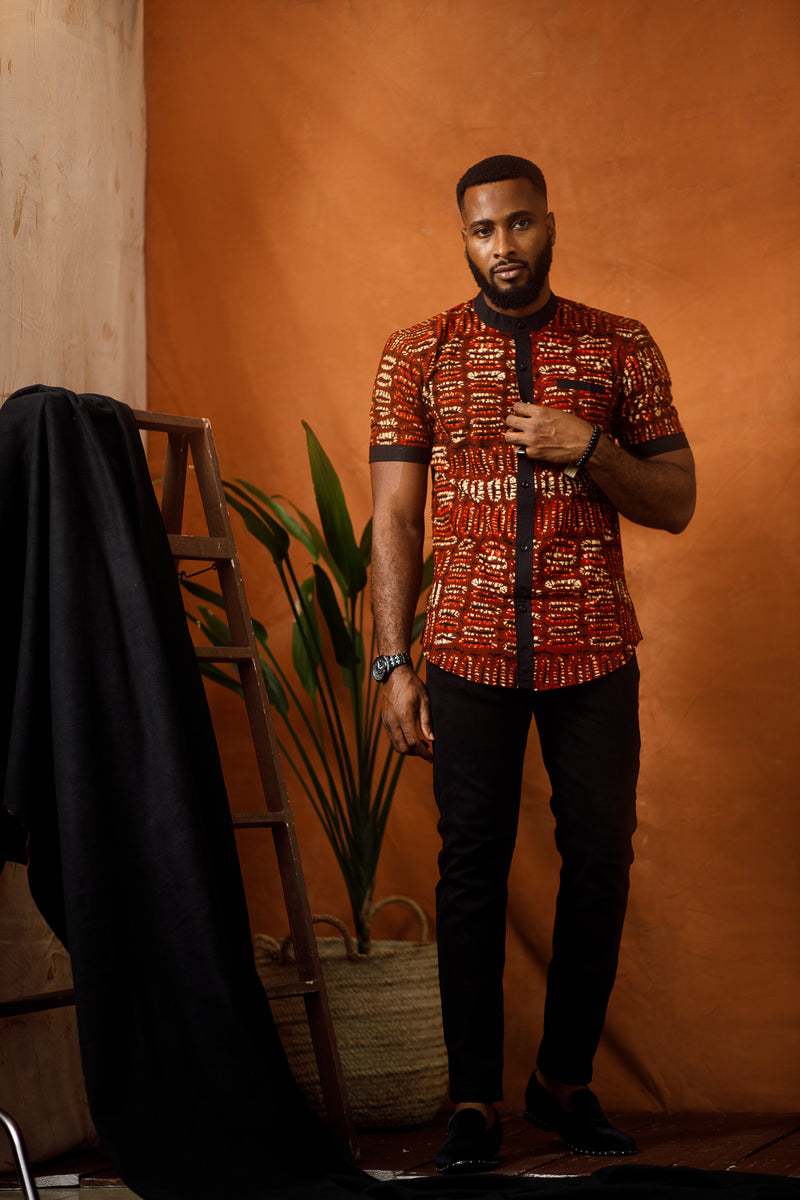 AFRICAN ROHO SHORT SLEEVE SHIRT