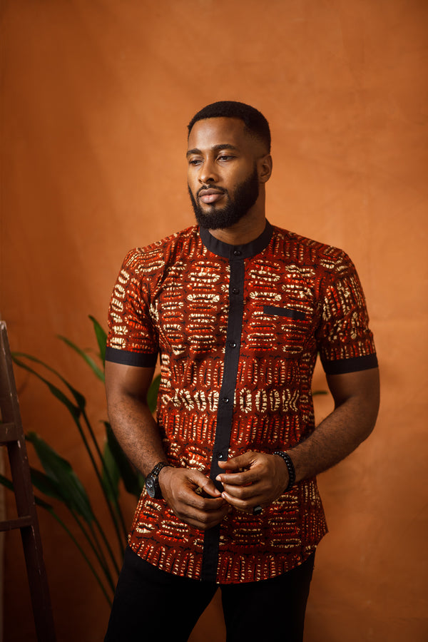 AFRICAN ROHO SHORT SLEEVE SHIRT