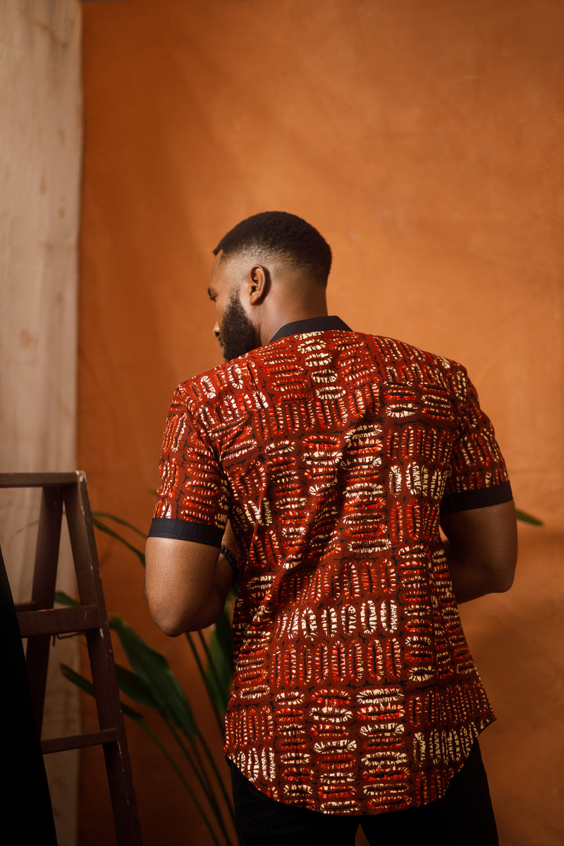 AFRICAN ROHO SHORT SLEEVE SHIRT