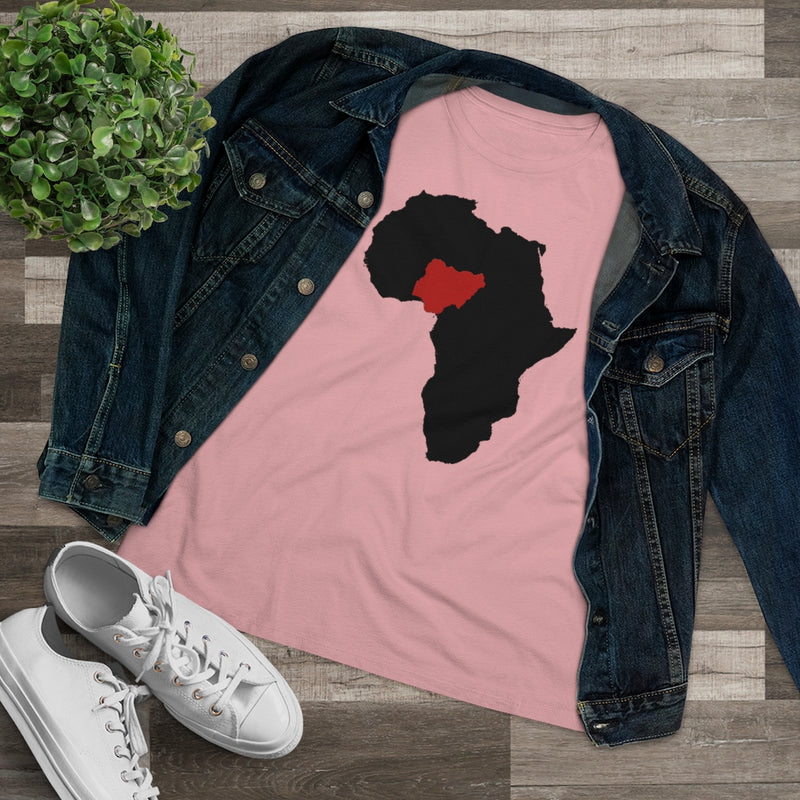 Women's Map of Africa Tee