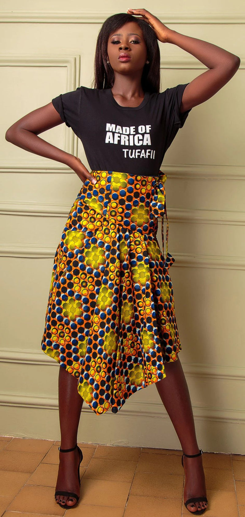 African Print Kiwa Skirt