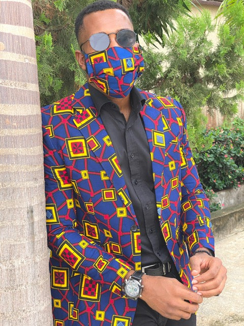 African Print Nkiru Jacket