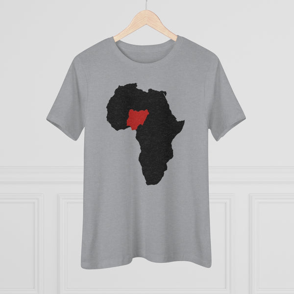 Women's Map of Africa Tee