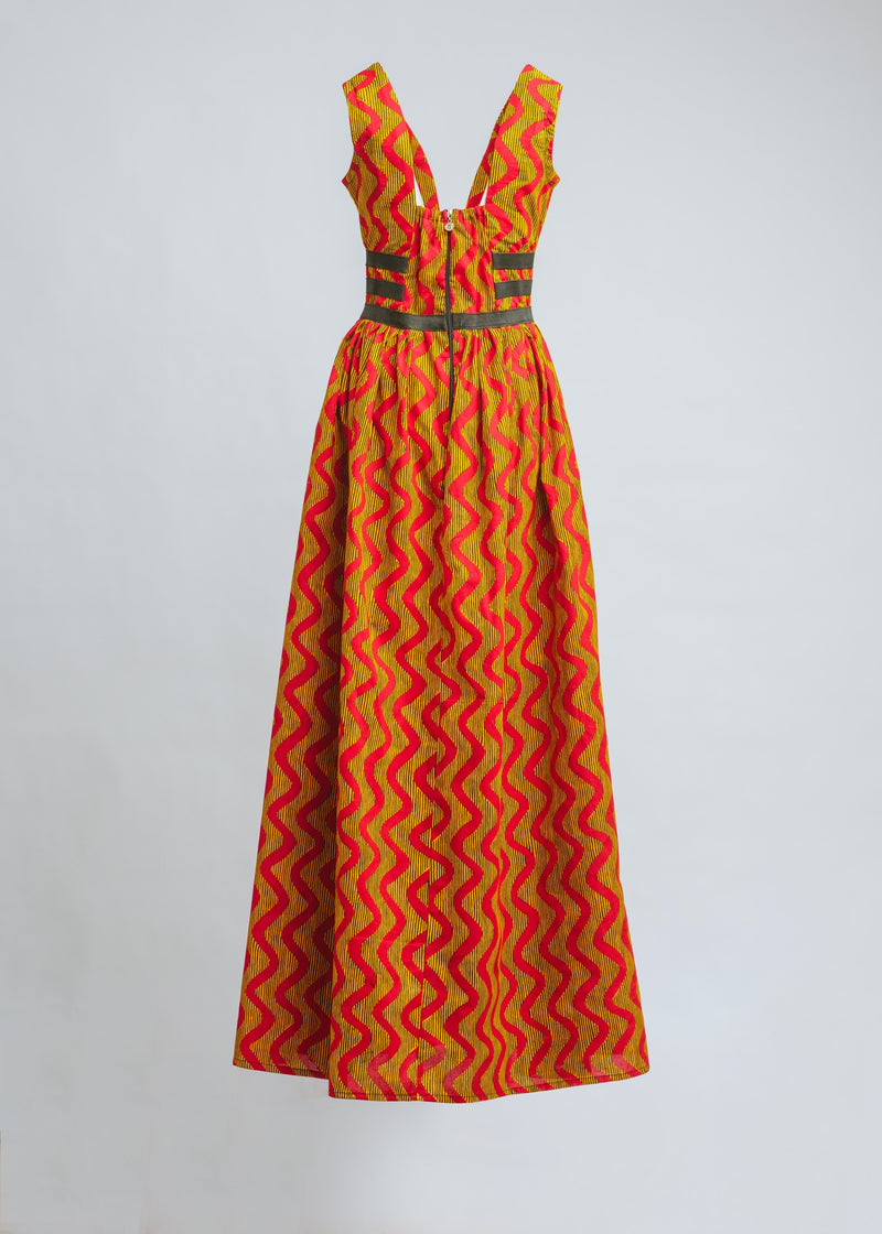 African Print Deka Dress